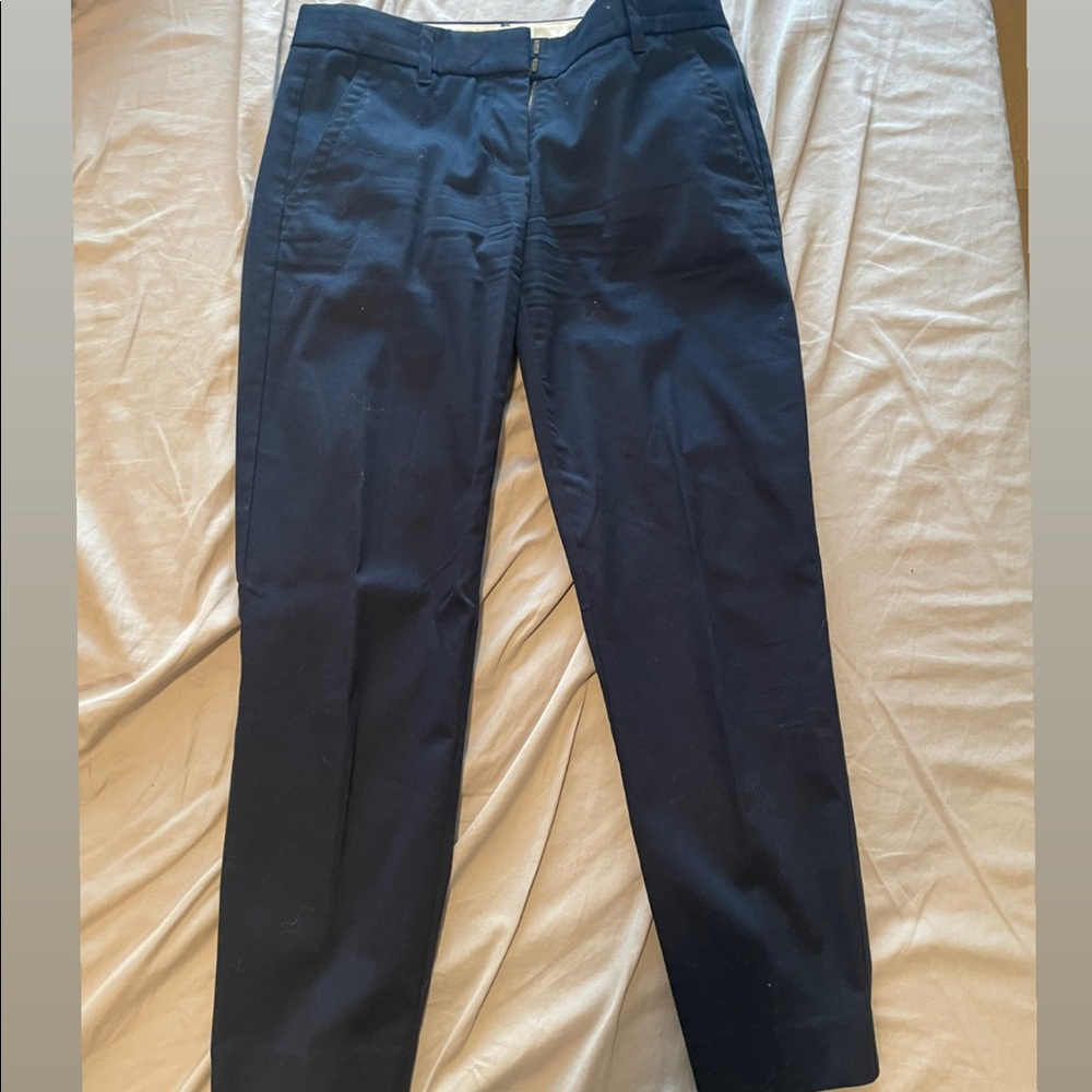 J crew crop city fit